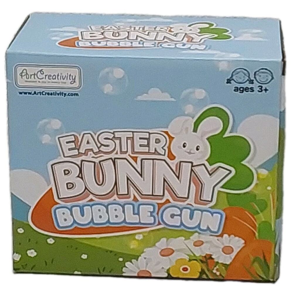 Easter Bunny Bubble Gun NEW IN BOX